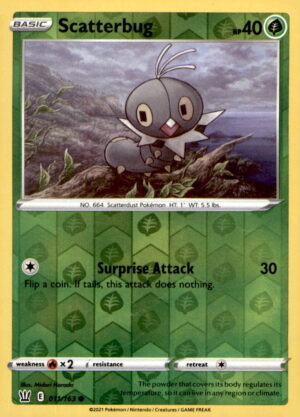 SWSH05: Battle Styles #011/163 Scatterbug
