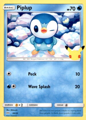 SM Trainer Kit: Alolan Sandslash & Alolan Ninetales #32/156 Piplup (11)