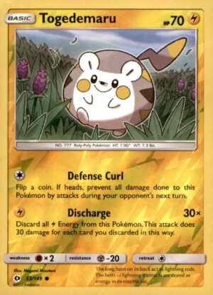 SM Base Set #53/149 Togedemaru