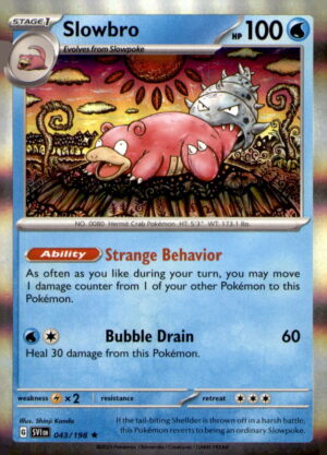 SV01: Scarlet & Violet Base Set #043/198 Slowbro