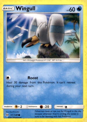 SM Base Set #37/149 Wingull