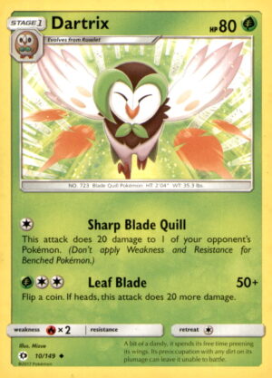 SM Base Set #10/149 Dartrix