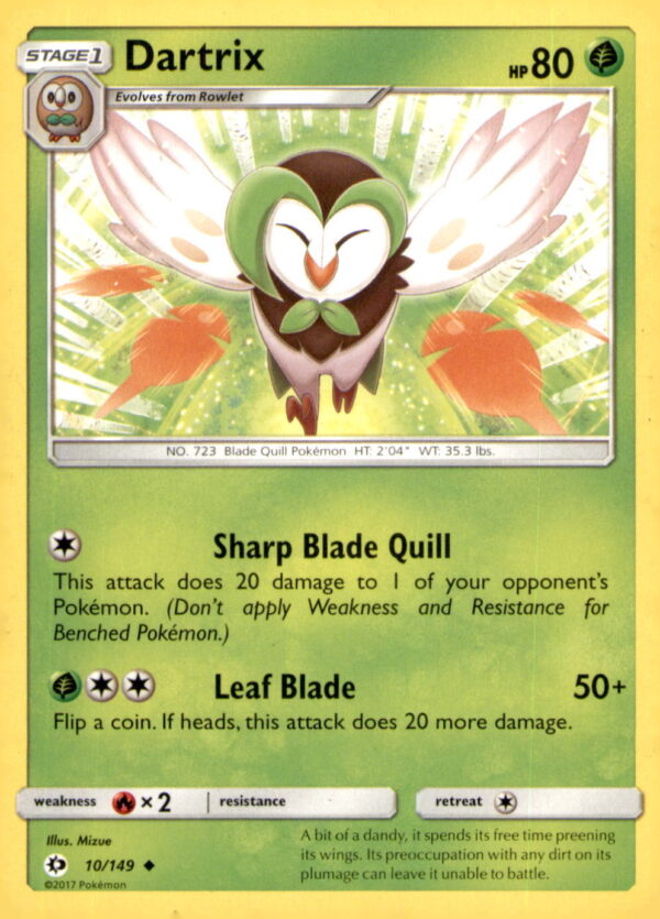 SM Base Set #10/149 Dartrix