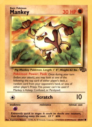 Jungle #55/64 Mankey