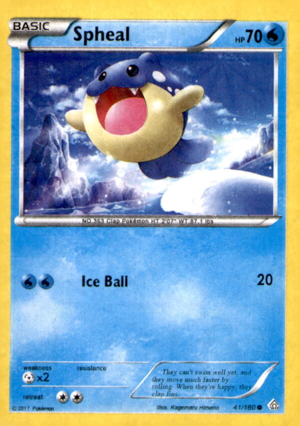 XY - Primal Clash #46/160 Spheal (46)
