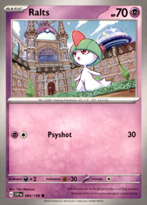 SV01: Scarlet & Violet Base Set #084/198 Ralts