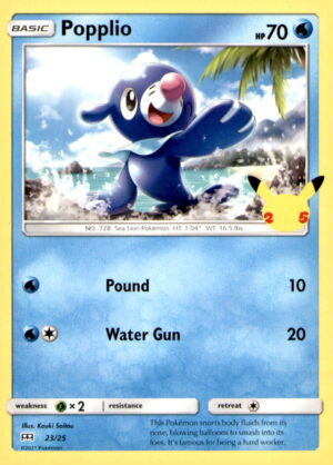 SM Base Set #39/149 Popplio
