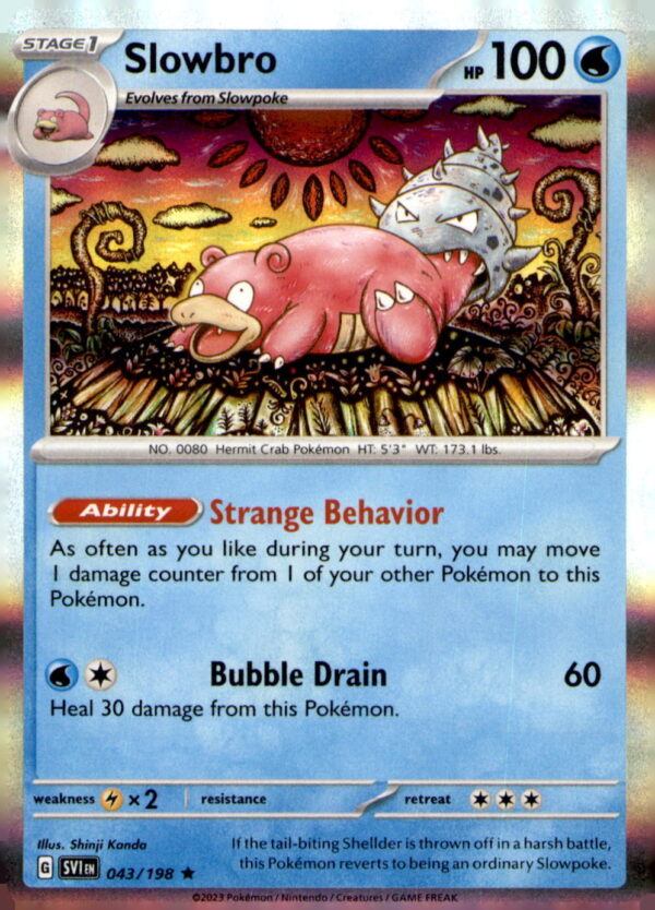 Prize Pack Series Cards #043/198 Slowbro