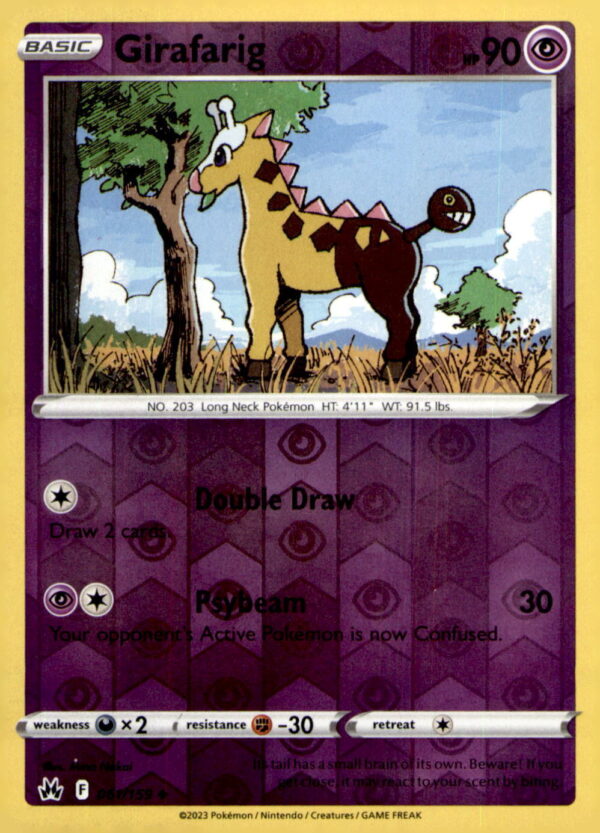 Crown Zenith #061/159 Girafarig