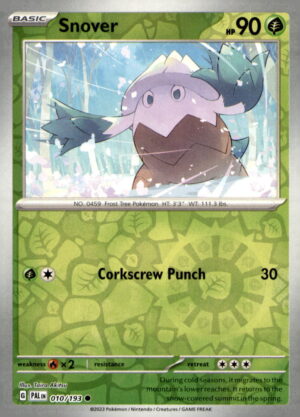 SV02: Paldea Evolved #010/193 Snover