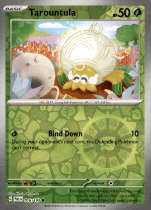 SV02: Paldea Evolved #016/193 Tarountula