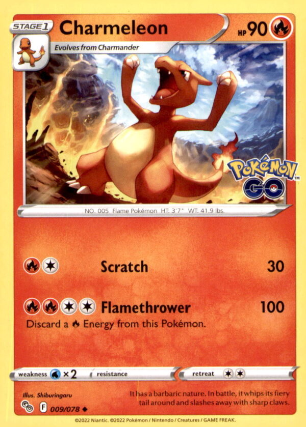 Pokemon GO #009/078 Charmeleon