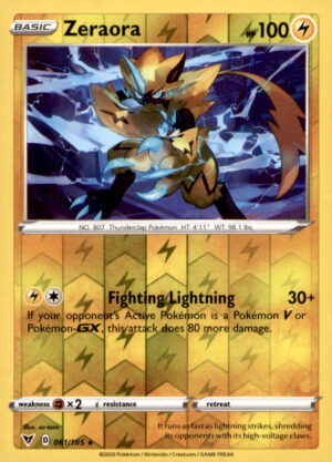 SWSH04: Vivid Voltage #061/185 Zeraora