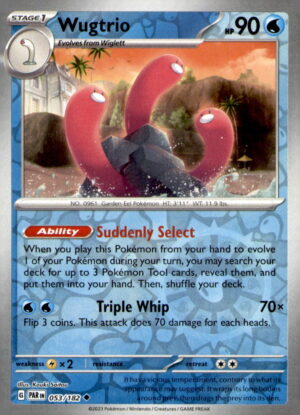 SV04: Paradox Rift #053/182 Wugtrio