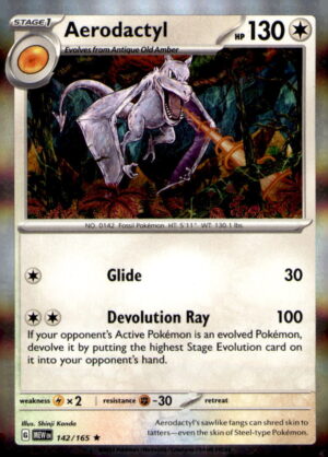 SV: Scarlet & Violet 151 #142/165 Aerodactyl