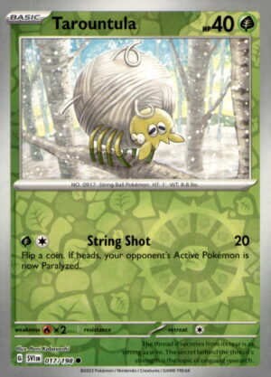 SV01: Scarlet & Violet Base Set #017/198 Tarountula