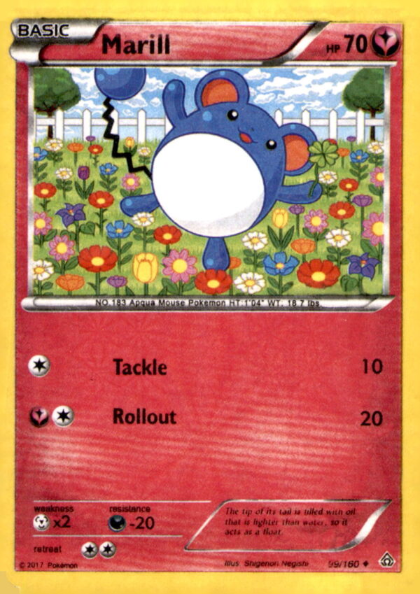XY - Primal Clash #102/160 Marill