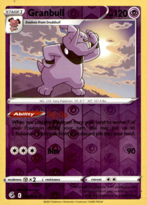 SWSH08: Fusion Strike #116/264 Granbull