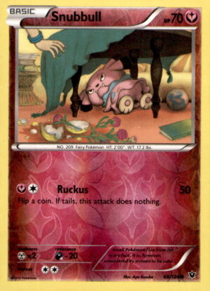 XY - Fates Collide #68/124 Snubbull