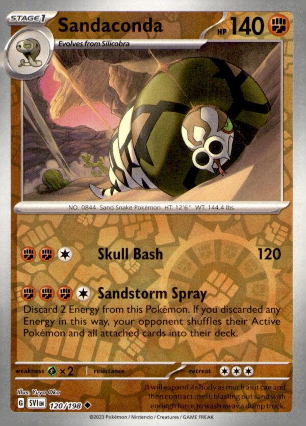 McDonald's Promos 2023 #010/015 Sandaconda