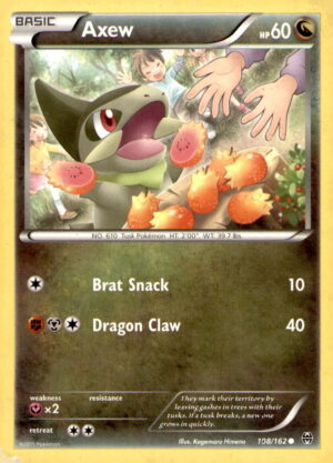 XY - BREAKthrough #108/162 Axew (108)
