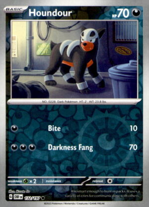 SV03: Obsidian Flames #132/197 Houndour