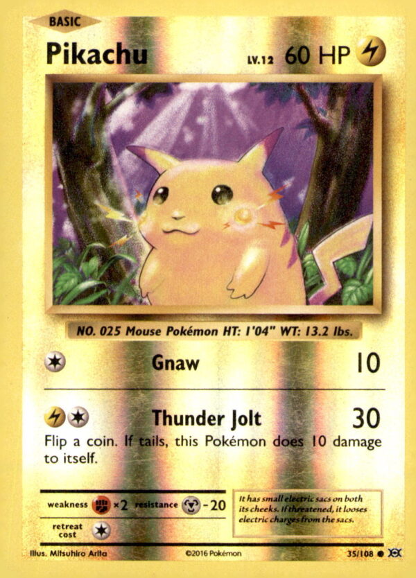 XY - Evolutions #35/108 Pikachu