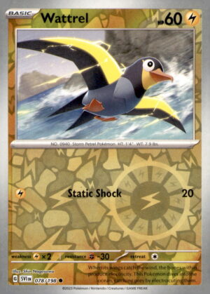 SV01: Scarlet & Violet Base Set #078/198 Wattrel