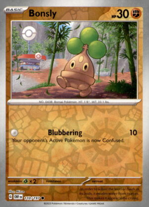 SV03: Obsidian Flames #110/197 Bonsly