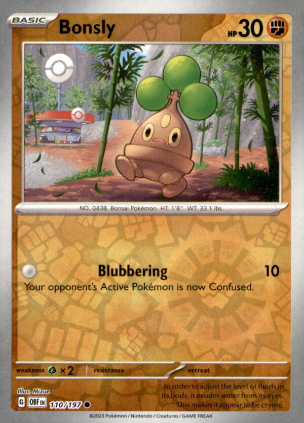 SV03: Obsidian Flames #110/197 Bonsly