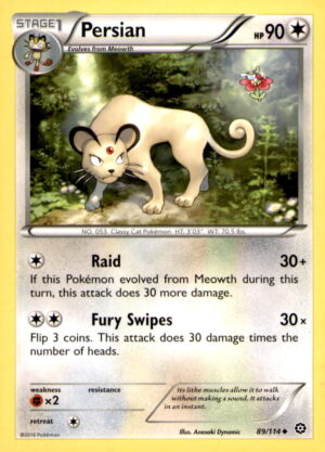 XY - Steam Siege #89/114 Persian