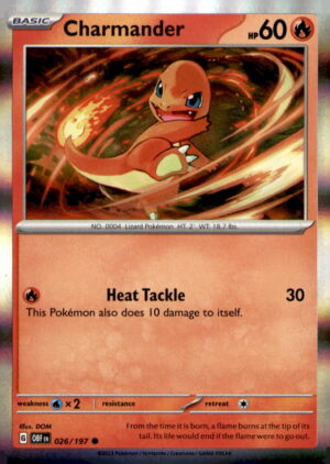 SV03: Obsidian Flames #026/197 Charmander