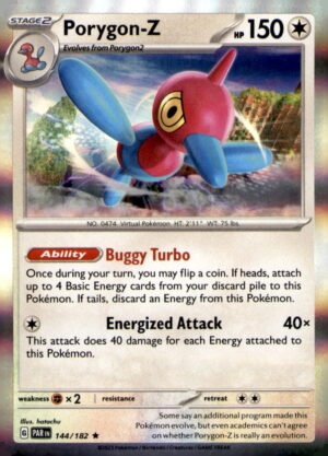 SV04: Paradox Rift #144/182 Porygon-Z
