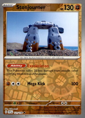SV01: Scarlet & Violet Base Set #121/198 Stonjourner