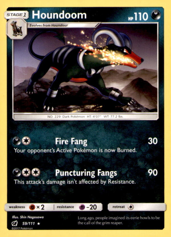 SM - Crimson Invasion #59/111 Houndoom