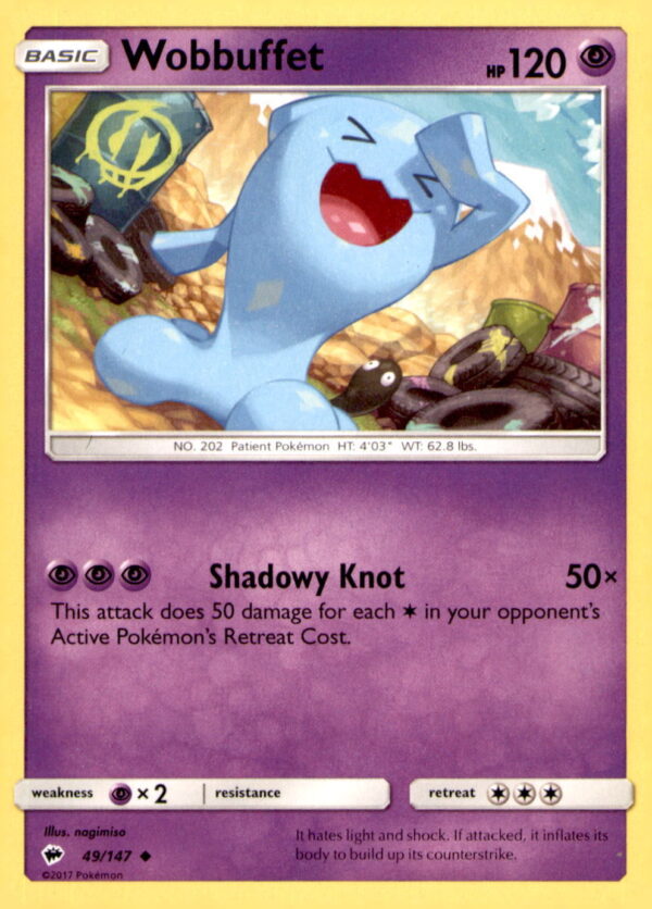 SM - Burning Shadows #49/147 Wobbuffet