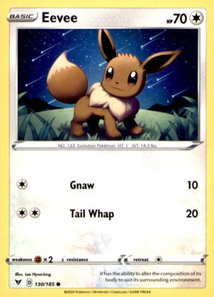 SWSH04: Vivid Voltage #130/185 Eevee