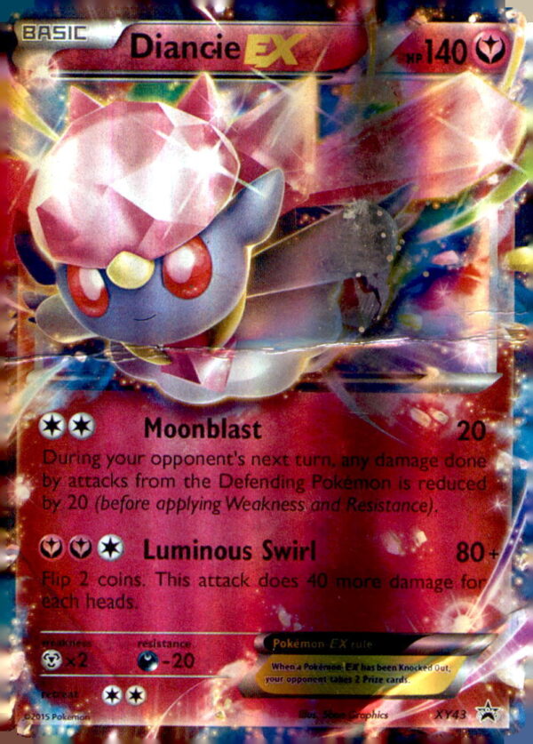 XY Promos #XY43 Diancie EX