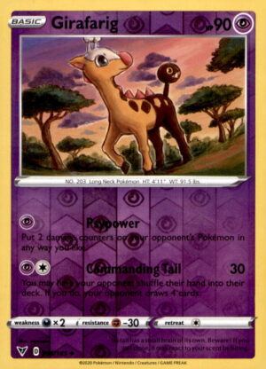 SWSH04: Vivid Voltage #065/185 Girafarig