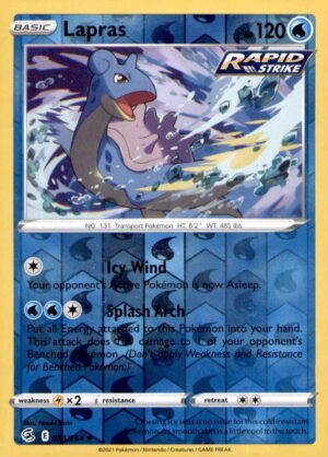 SWSH08: Fusion Strike #054/264 Lapras