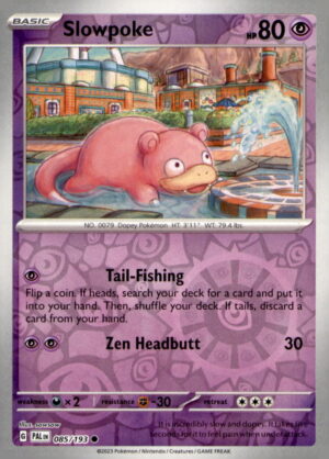 SV02: Paldea Evolved #085/193 Slowpoke