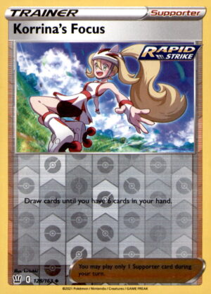 SWSH05: Battle Styles #128/163 Korrina's Focus