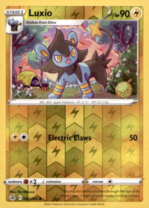 SWSH08: Fusion Strike #092/264 Luxio