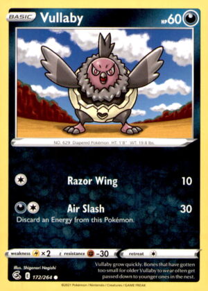 SWSH08: Fusion Strike #172/264 Vullaby