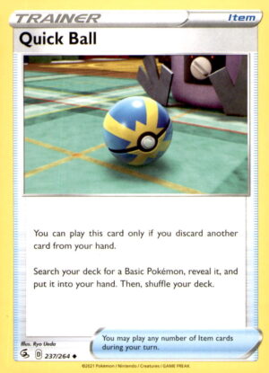 SWSH08: Fusion Strike #237/264 Quick Ball