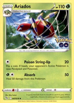 Pokemon GO #007/078 Ariados