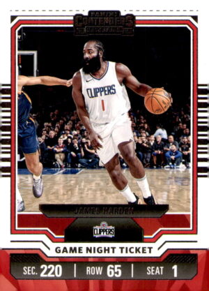 2023-24 Panini Contenders #82 James Harden