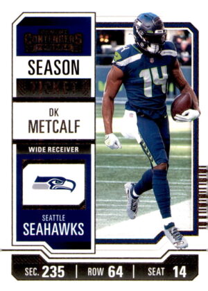 2023 Panini Contenders #89 DK Metcalf Season Ticket Retail