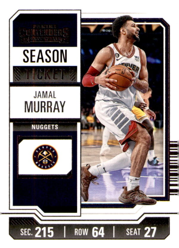 2023-24 Panini Contenders #98 Jamal Murray Season Ticket Retail