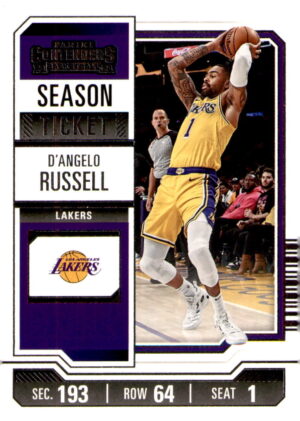 2023-24 Panini Contenders #63 D'Angelo Russell Season Ticket Retail